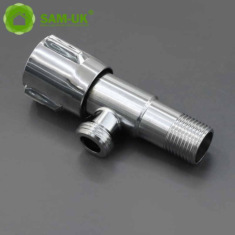 SAM-UK stainless stop two way y type marine watermark regulating square male female angle valve