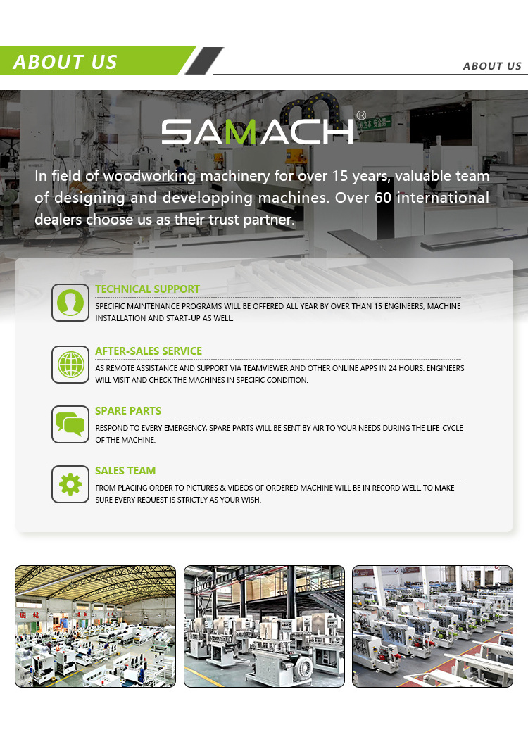 SAMACH Membrane Press PVC Veneer Surface Laminating Vacuum Membrane Press Machine