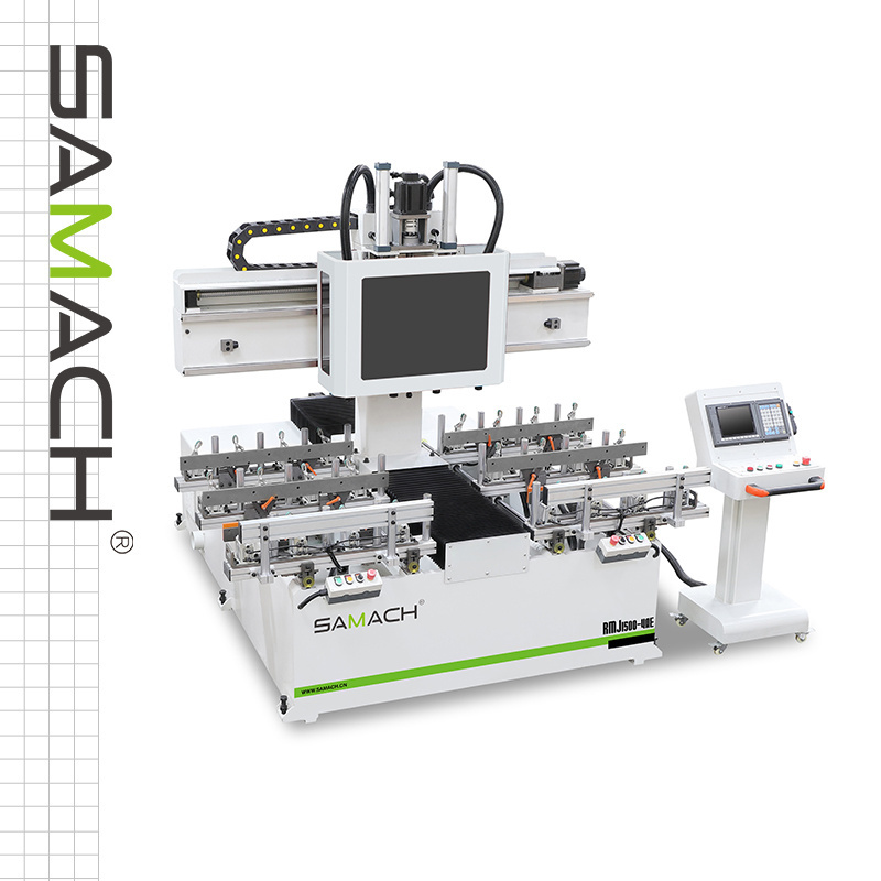 SAMACH Multi-axis CNC Tenon Groove Machine Solid Wood CNC Mortising Machine