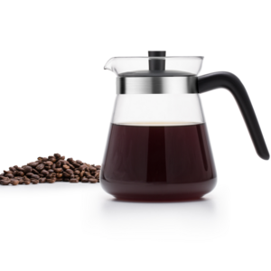 2024 Hot Sale Samadoyo 600ml Hand Pouring Coffee Pot Hand Made Borosilicate Glass Coffee Server Coffee Pot