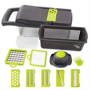 Multifunctional Kitchen Vegetable Cutter Manual 7 in 1 Slicer online Plastic Fruit potato peeler Vegetable chopper Grater Slicer