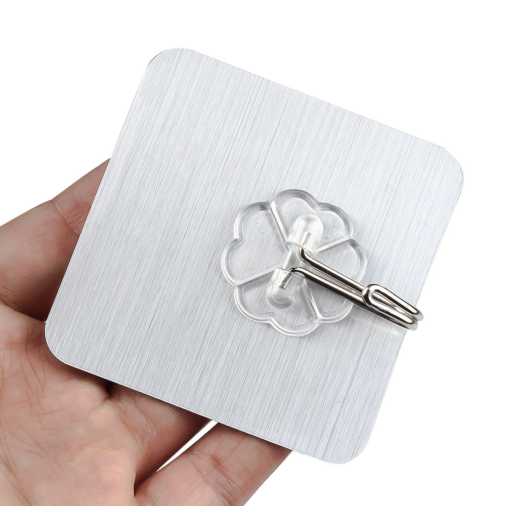 Hot sale removable traceless hook adhesive wall towel hook