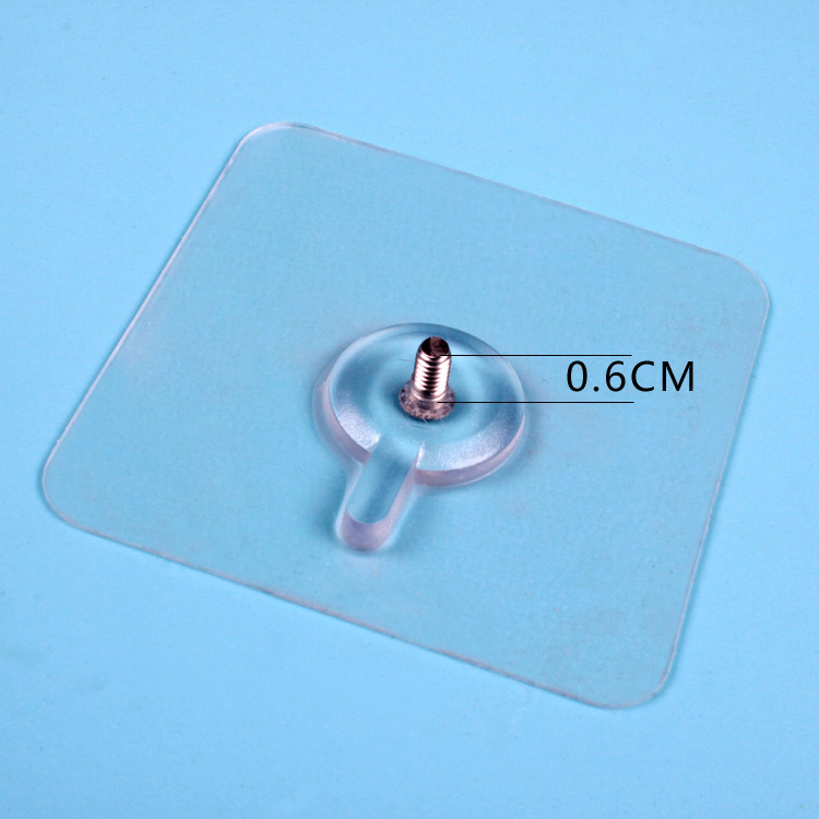 Wholesale Small Adhesive Plastic Hook for Bath and Clothing Strongly Holds & Hangs Items