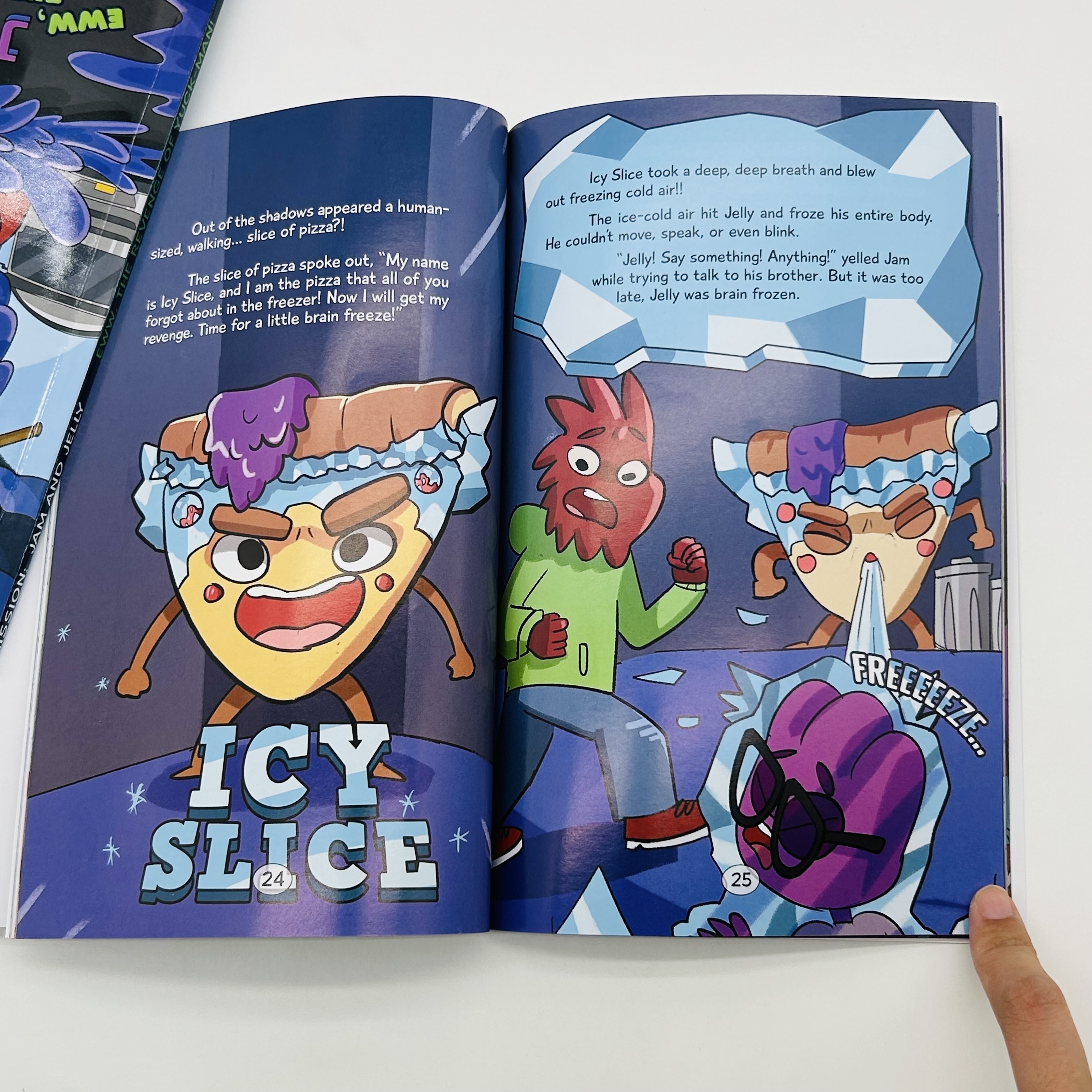 SM-YB585 factory directly custom comic book story book for kids with good quality illustration