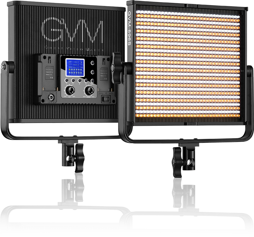 GVM-896S 50W High Beam High Brightness light Bi-Color LED Video Soft Light