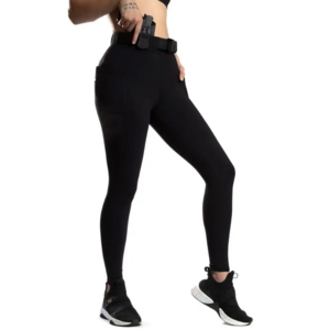 Nylon Spandex Tactical Holster Concealed Carry Woman Legging Wholesales Concealment Gun Holding Leggings