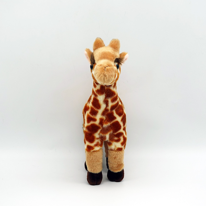 Wholesale Giraffe Stuffed Animal Plush Toy  Custom Size giraffe doll  High Quality Giraffe Printed Logo Holiday Gift