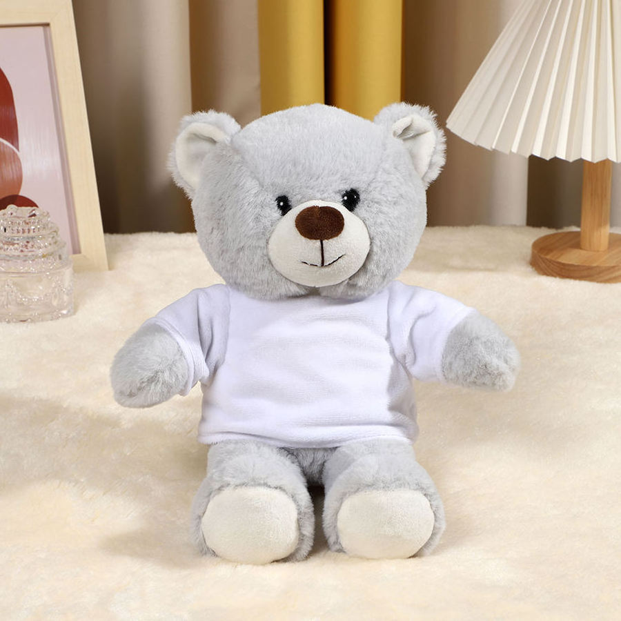 Super Soft sublimated Logo custom plush teddy bear toy CPC Cute stuffed Teddy Bear Toy Baby Plush Bear kids dolls