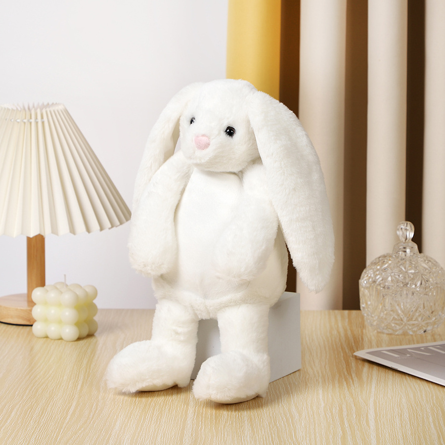 Custom Long Ear Sublimation Bunny doll Plush Rabbit Stuffed Toy Easter Bunny Plush Toys