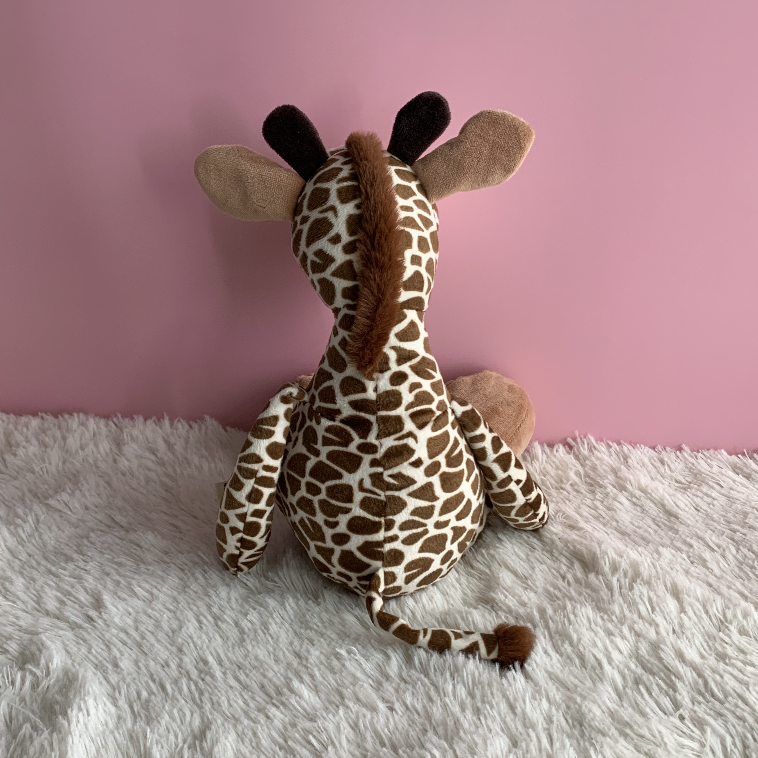 High Quality Giraffe Wholesale Giraffe Stuffed Animal Plush Toy  Custom Size giraffe doll   Printed Logo Holiday Gift