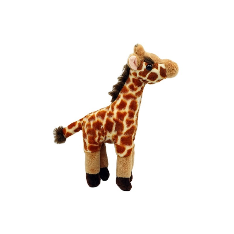 Wholesale Giraffe Stuffed Animal Plush Toy  Custom Size giraffe doll  High Quality Giraffe Printed Logo Holiday Gift