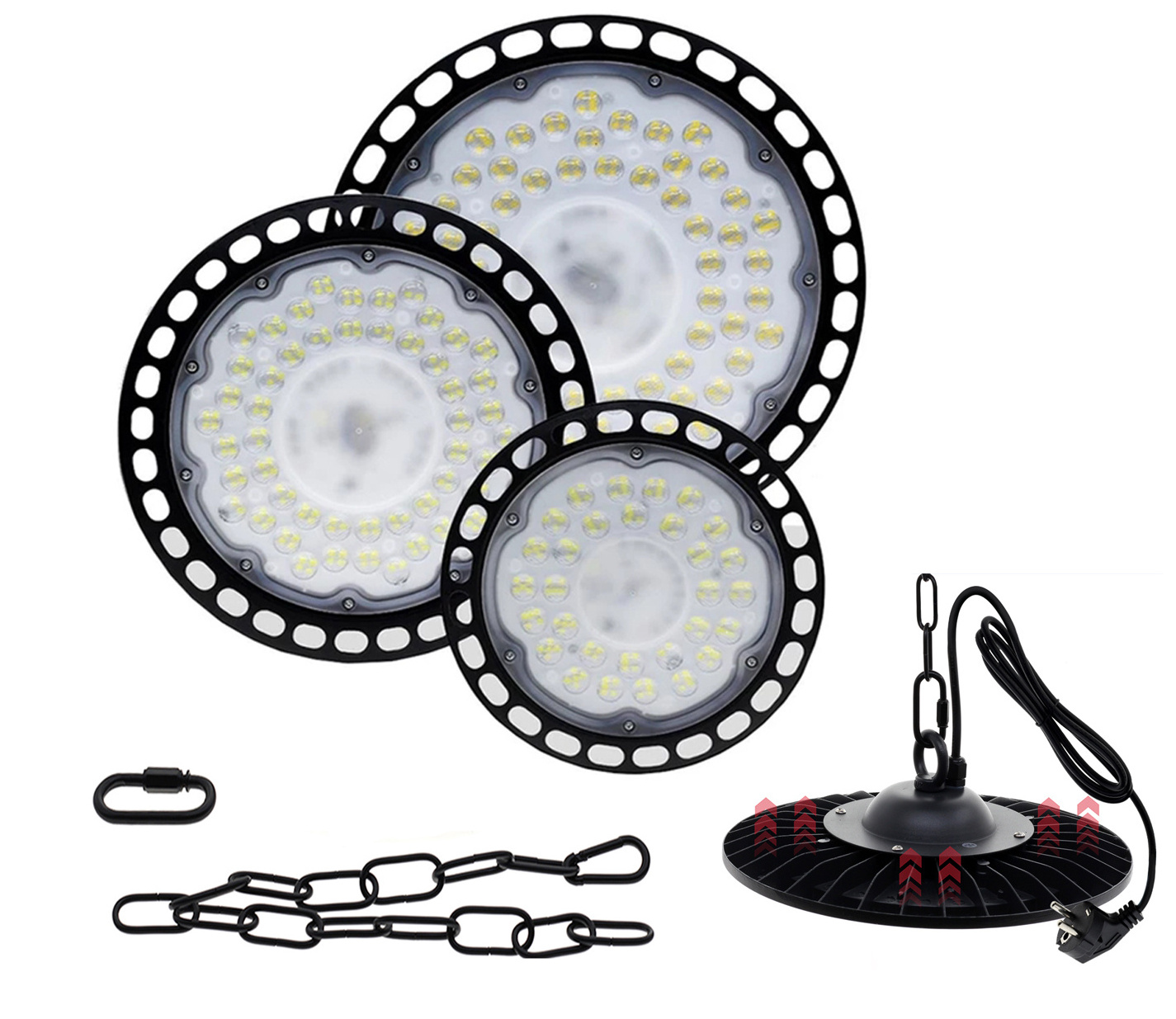 led high bay lights 6500k ufo led high bay light 200w ufo light fixture