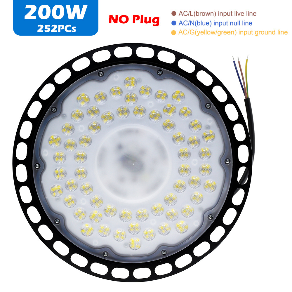 Aluminum 200W UFO Indoor Led High Bay Light 200W