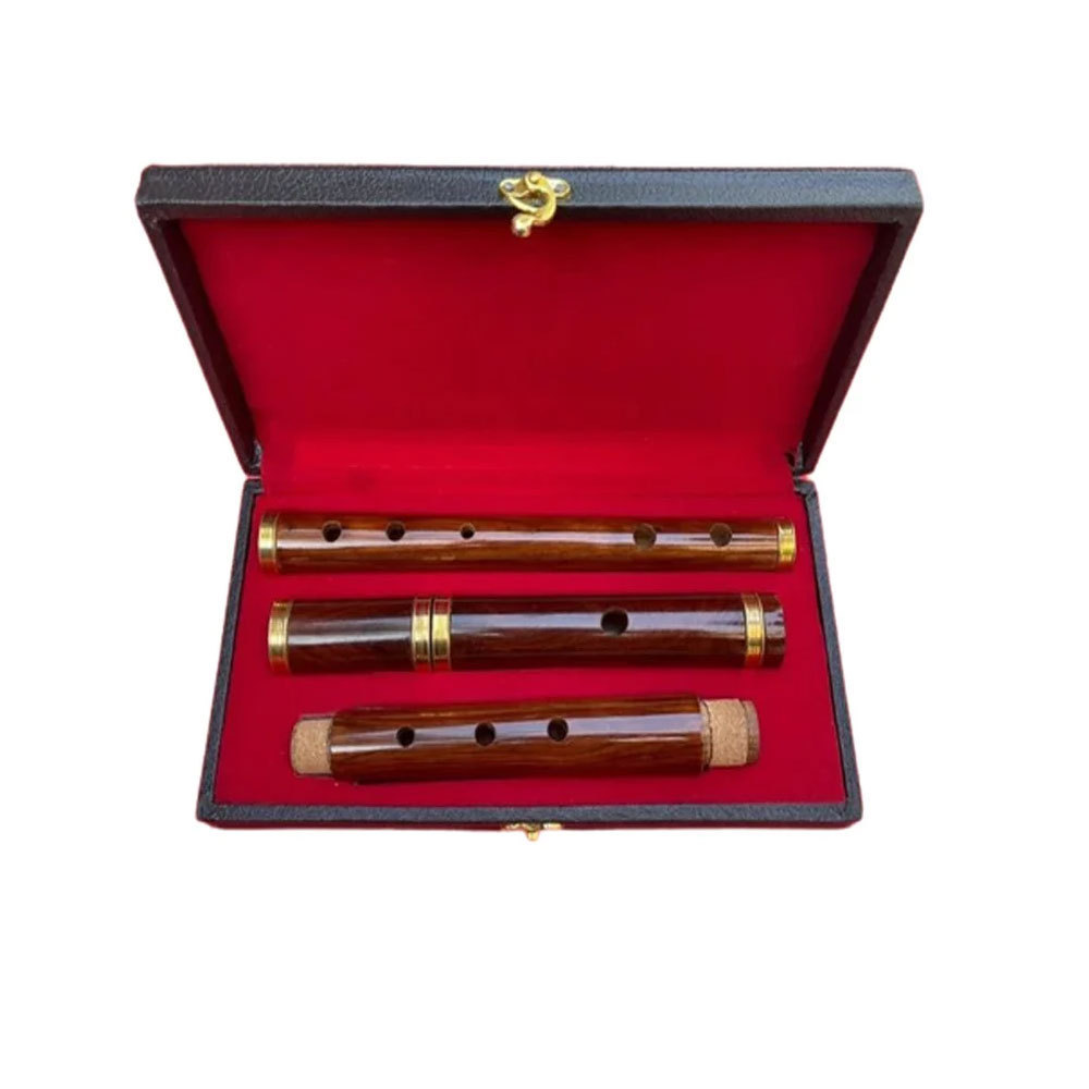 Baby Irish Flute Professional 4 Piece Irish D Flute with Hard Case Irish Whistle Beginner's Flute 6-hole C and D High Tone