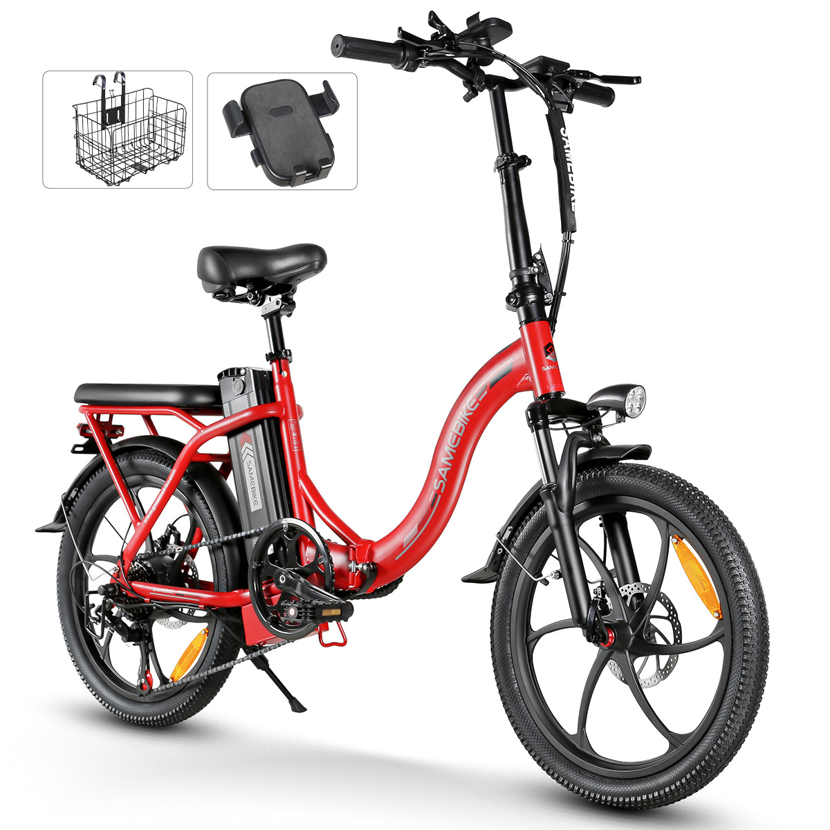 Free Shipping CY20 High-Speed 20'*2.35' Fat Tires 36V Aluminum Alloy Lithium Battery Electric Bicycle City Bike 350W E Bike