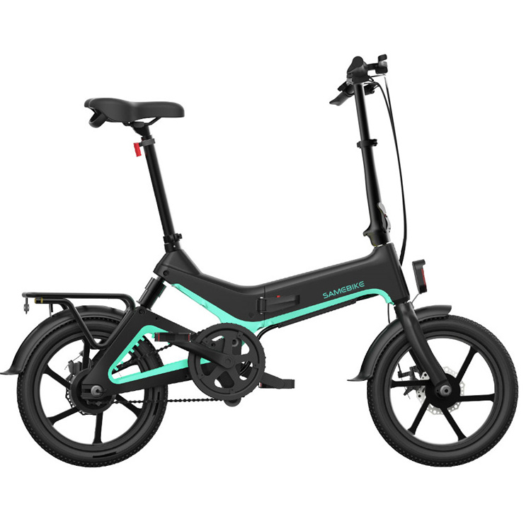 SAMEBIKE Best selling16incn 36v 250w 7.5Ah bicicleta electrica plegable Folding electric city bike