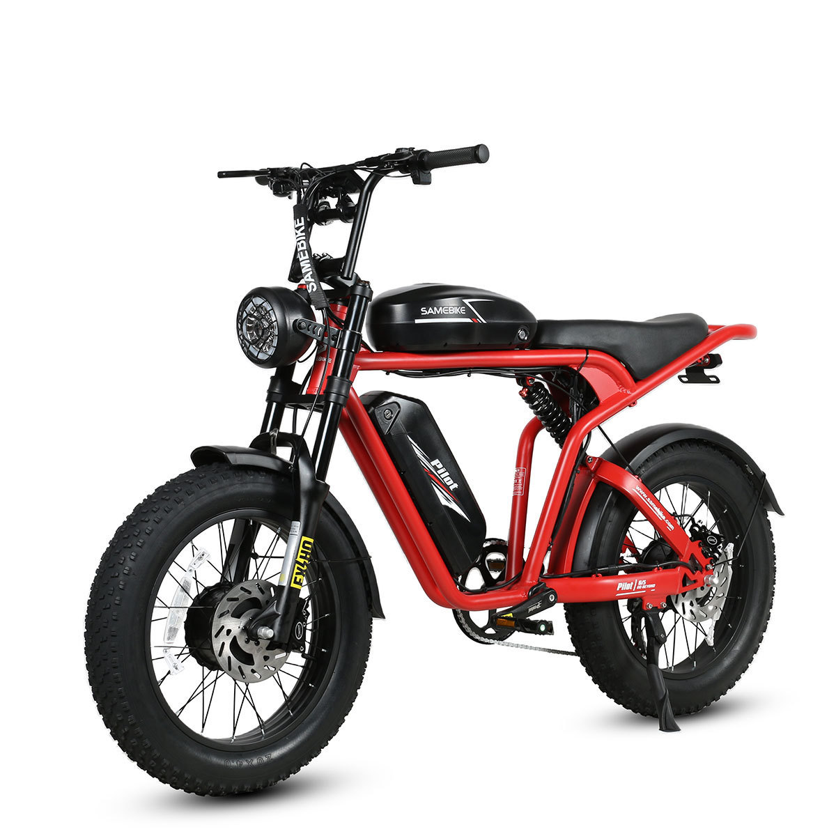 Ready to ship 2000W dual battery 48V 32ah big battery hydraulic disc brake off road electric fat tire bike