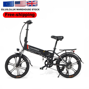 Free Shipping UK Warehouse 20LVXD30-II ebike 350W lithium battery mini foldable woman electric bike