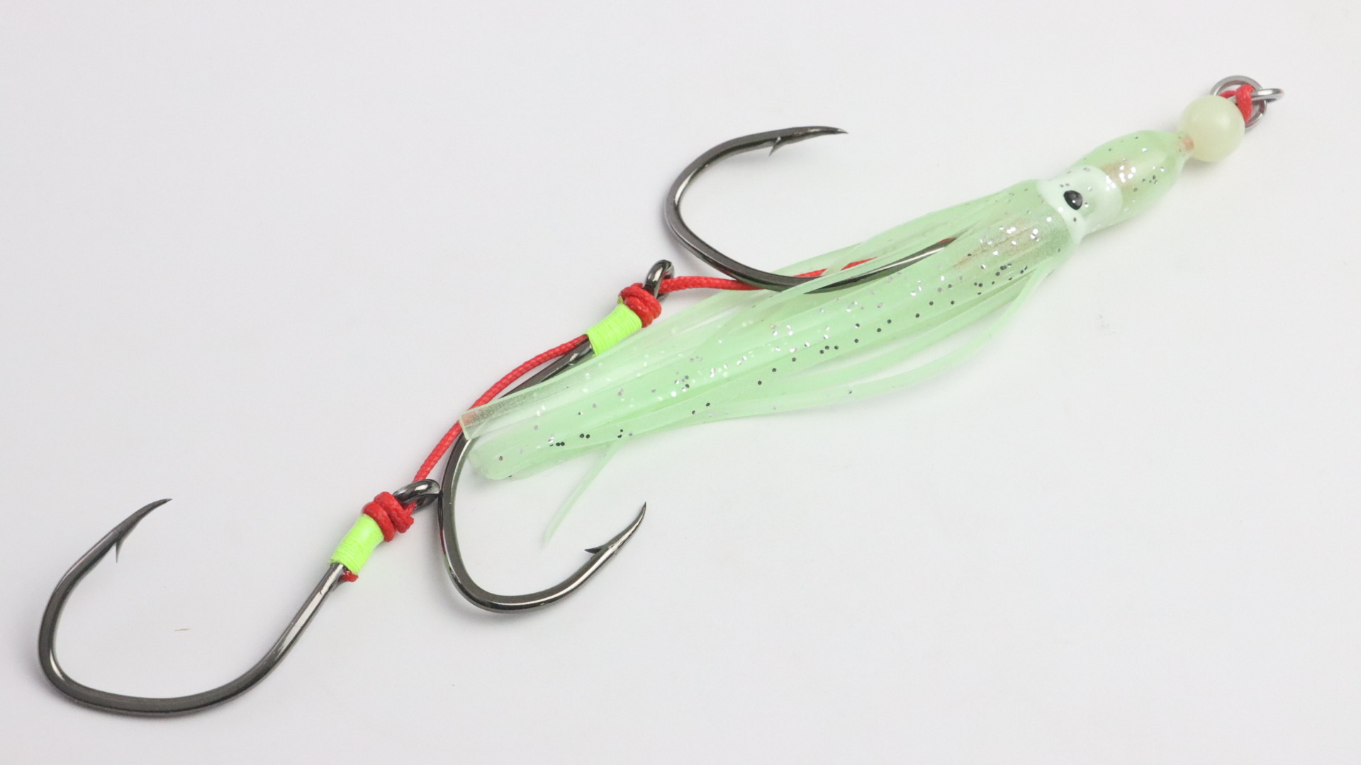 deep V Assist Hook  Silicon Gel Skirt Tentacle Three High Carbon Steel Assist Hook Rig Lure Rubber Skirt Fishing Accessories