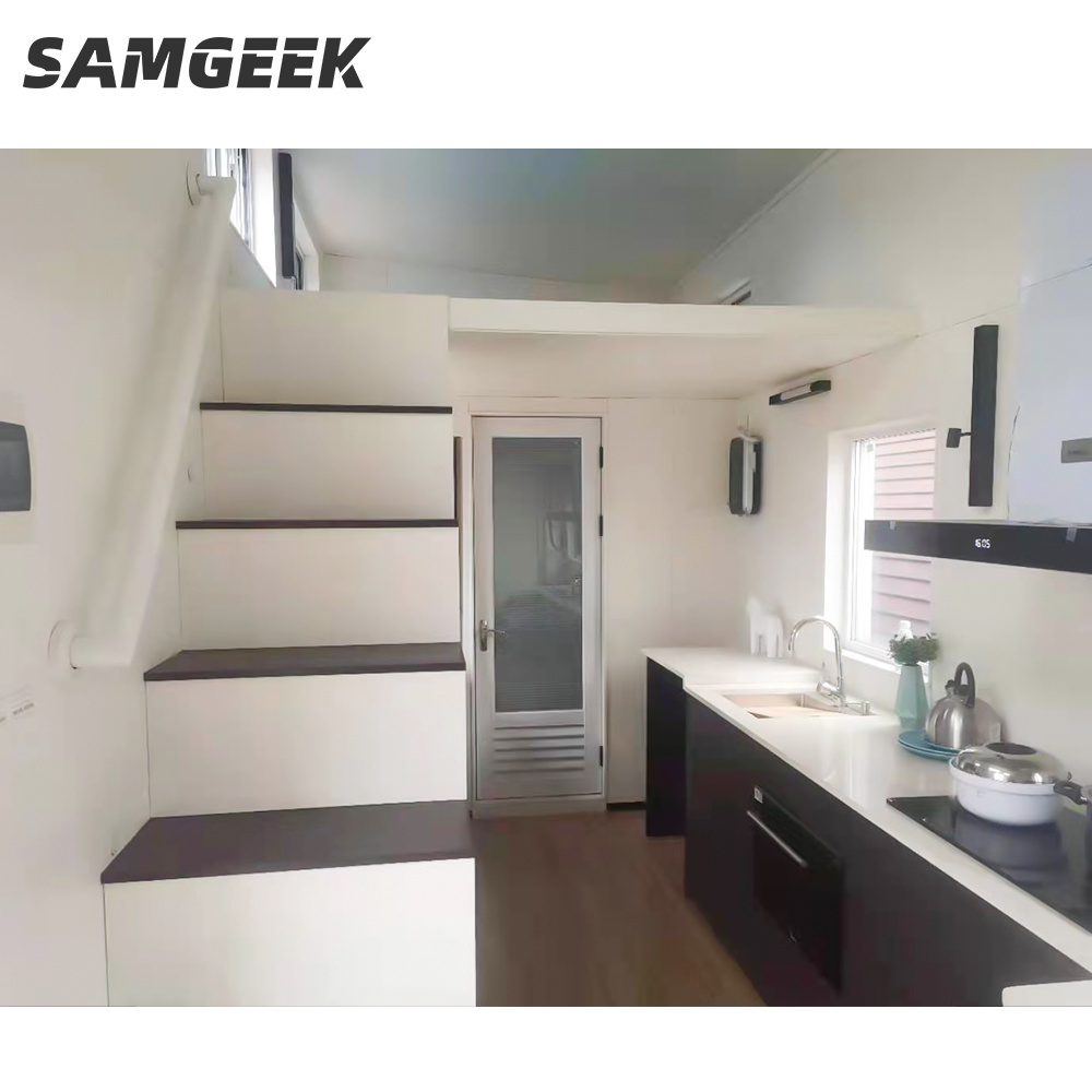 Samgeek S model Tiny Houses on Wheels Modern Design Outdoor Style and Warm Home on wheels tiny home villa