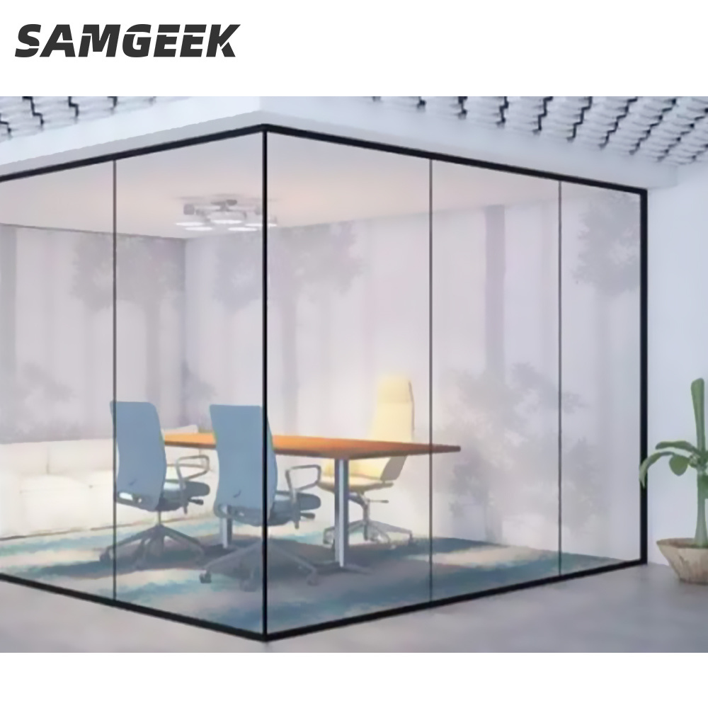 Modular Interior Aluminum Glass Partition for Office Rooms Stylish and Durable Office Partitions