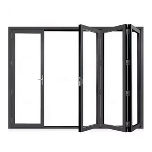 Aluminium  bi-folding windows glass folding  aluminium windows