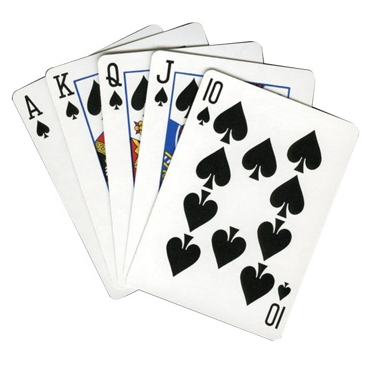 Competitive Price Poker Card Game Customized Box Packing Playing Cards