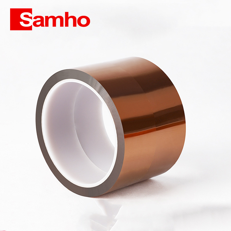 Samho High Temperature Resistant Thermal Insulation Shield Tape  silicone adhesive for insulating electric   Polyimide Film Tape