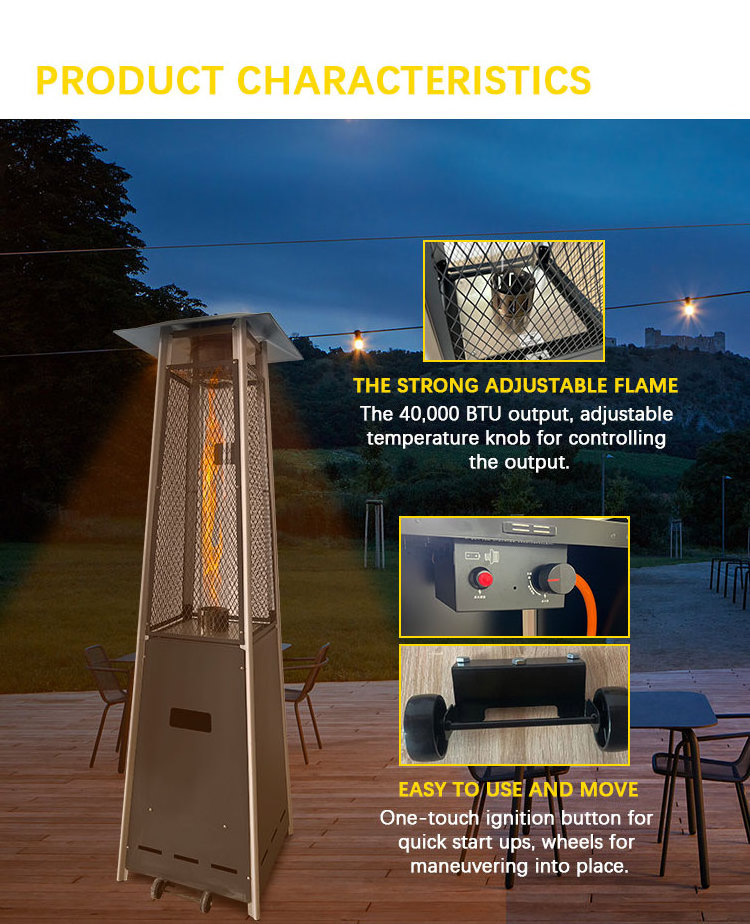 Estufa Calefactor Exterior Patio Outdoor Gas Patio heater/Mushroom Patio gas heater