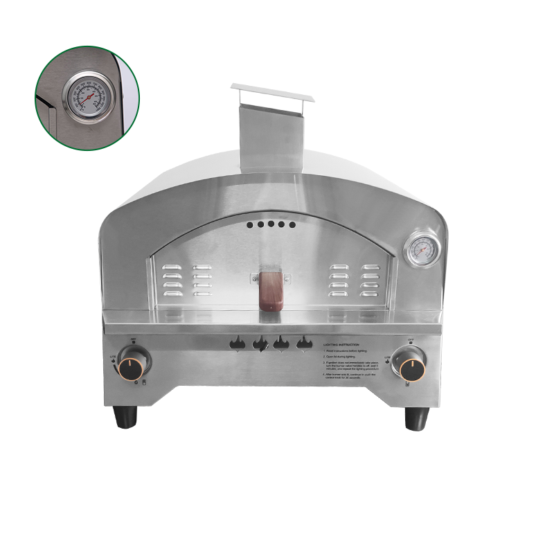 Top Sale Gas Pizza Oven Outdoor Garden Kitchen Stainless Steel Portable Small Pizza Oven