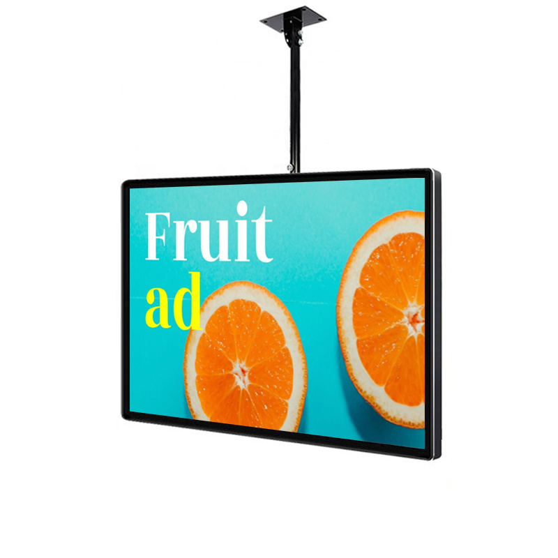 Samidisplay Hanging Digital Menu Board 49 Inch Indoor Wifi Advertising Signage Player Ultra Thin Android Display Lcd Screen