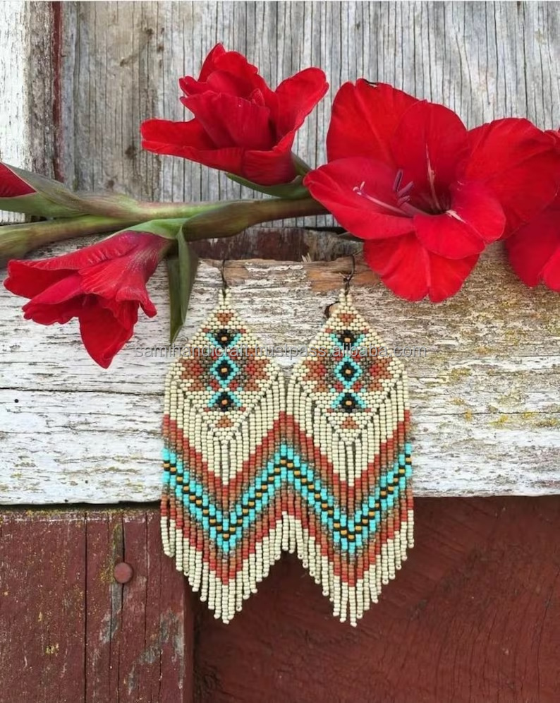 Earring embroidery designs Embroidered earrings Hand embroidered earrings