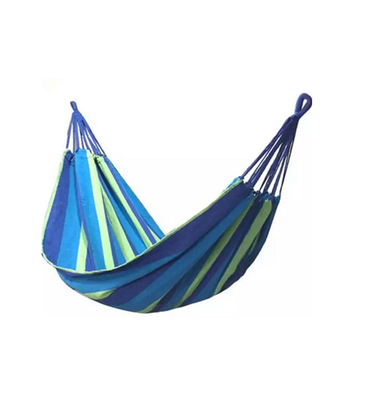 Single hammock without rod Outdoor courtyard for family vacation 175*73CM Large Size Portable camping Swing