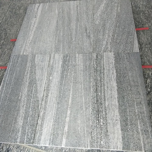 Samistone 600*450*30mm Nero Santiago Grey China Black Granite Tiles Stone For Driveway Pavers