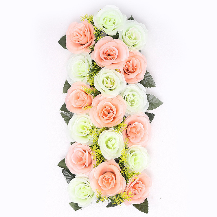 Artificial Flower Wall Backdrop for Wedding Flower Backdrop Wall Decoration 3d Wall Flower Decors Hanging Garland