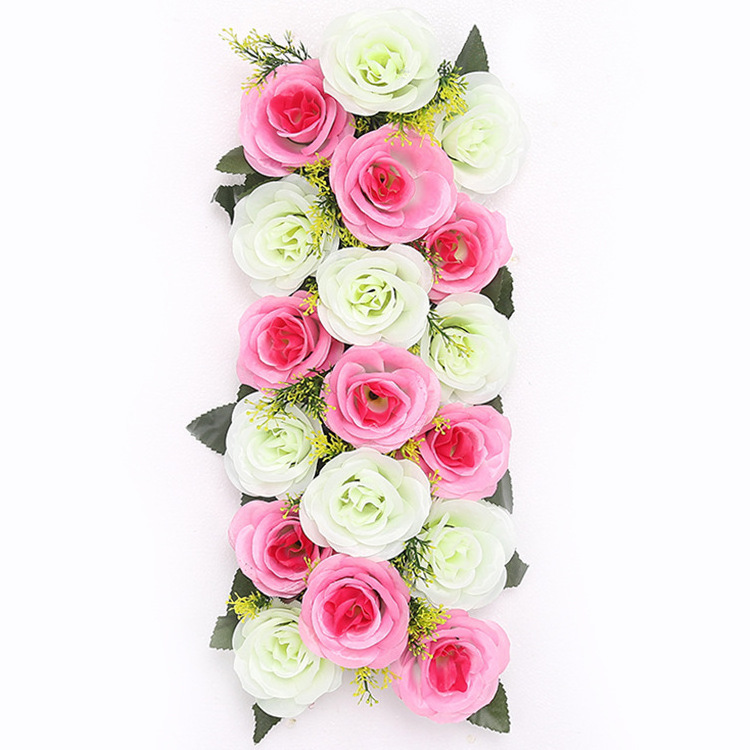 Artificial Flower Wall Backdrop for Wedding Flower Backdrop Wall Decoration 3d Wall Flower Decors Hanging Garland