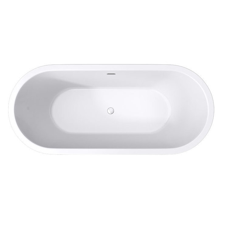 Hot Selling Indoor Free Standing Alone Jet Whirlpool Acrylic Spa Bathtub Jetted Tub Ozone Air Hydro Massage Bathtub