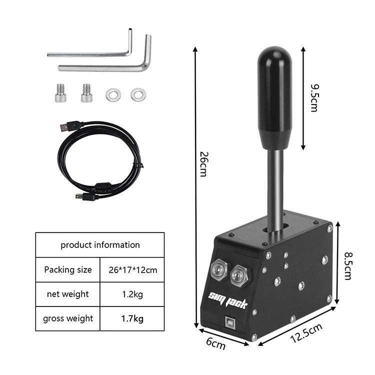 PC Racing Game Emulator Sequential Shifter Gearshift SIM For Logitech G27 G29 G25 G920 For Thrustmaster T300RS/GT For ETS2 PC Ra