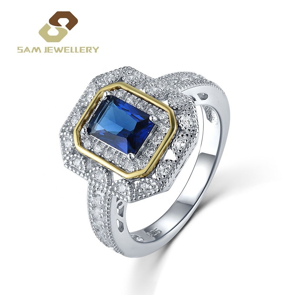 Engagement Rings Wedding Jewelry Ring Cut Cubic Zirconia 925 Silver Women Genuine Emerald Jewellery Gemstone Rings Zircon