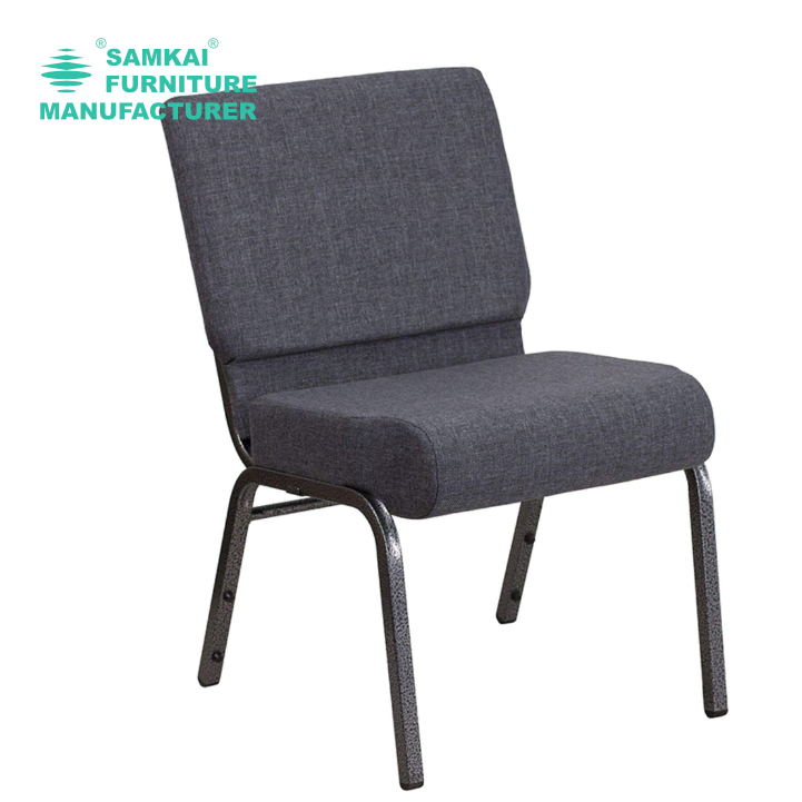 SK-YHY-E005 Wholesale Cheap High Quality Wholesale Used Padded Cheap Church Chairs for Sale Metal Dining Room Furniture Modern