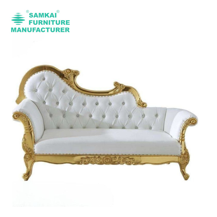 SK-GWY-A001Church portable king lion throne chair Hotel Sofas luxury high back royal queen cheap king throne chairs wedding