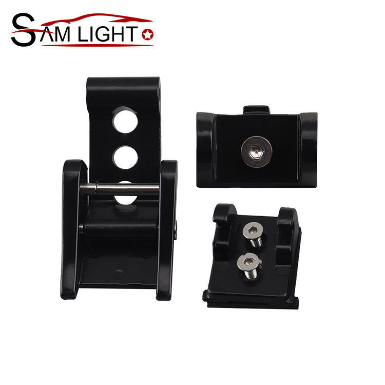 China Jeep Accessories Stainless Steel Black Hood Latches Latch Locking Hood Catch Kit