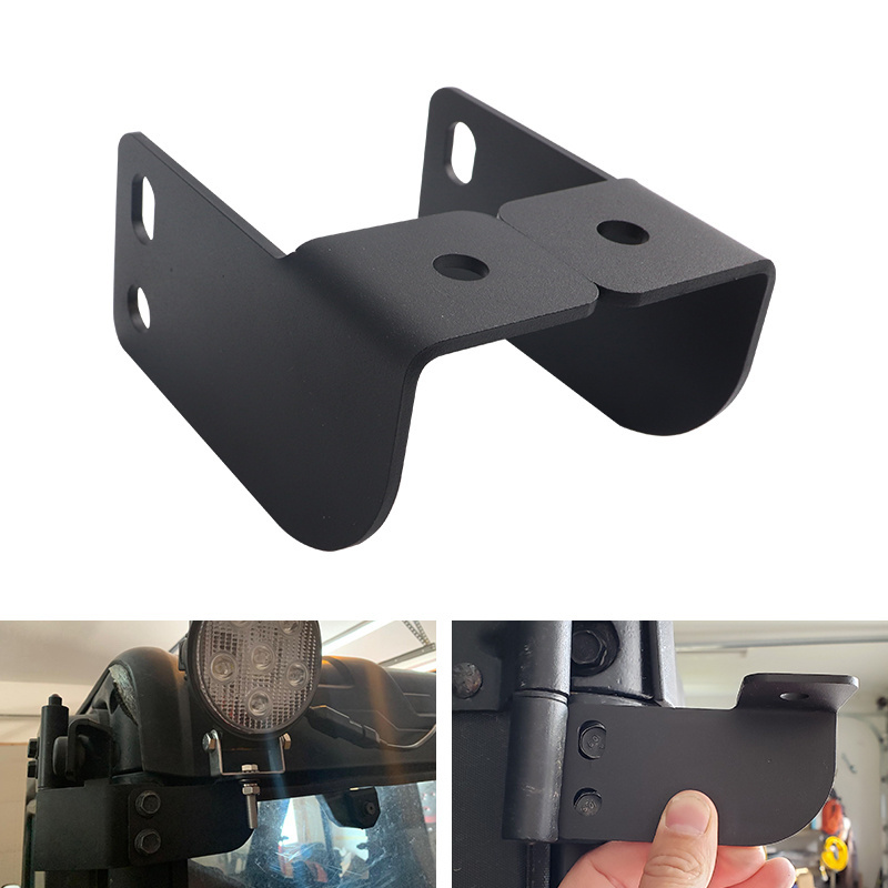 Pillar Roll Cage Bar LED Light Mounting Brackets for ATV UTV 2013-2022 Polaris Ranger