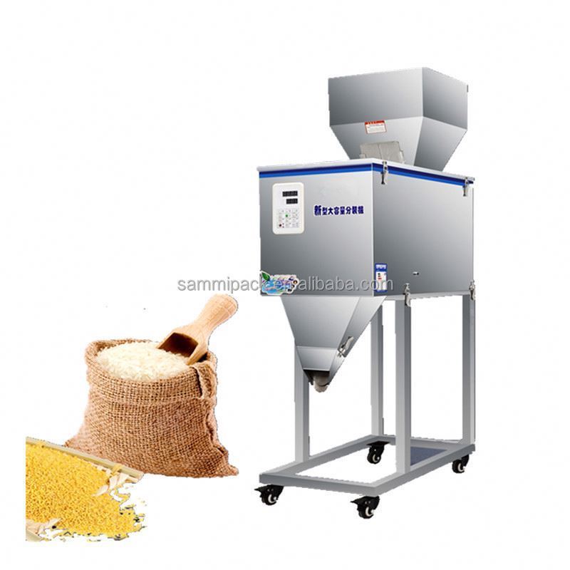 Good quality automatic nuts solid granule powder Weighing Bottle Can Jar Filling Machine Filler