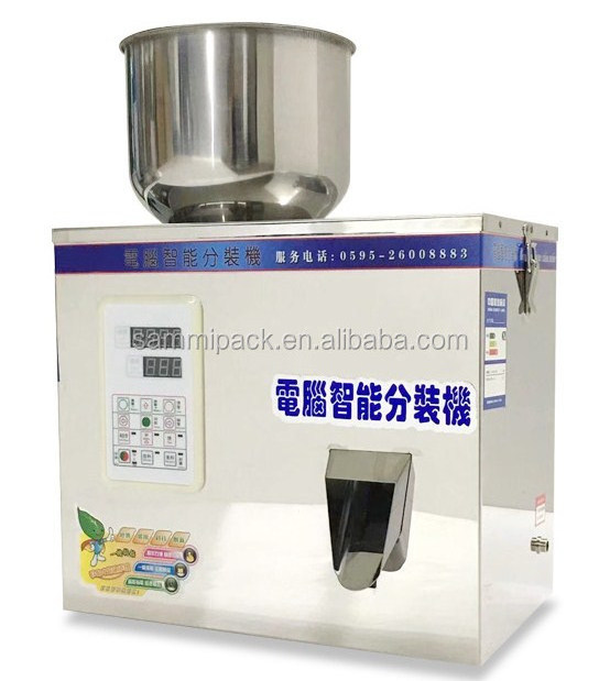 Automatic Flower Coffee Bean Dispenser Tea Bag Pouch Seeds Grain Sugar Powder Particle Filling Machine