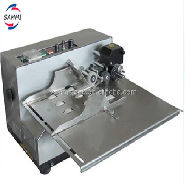 Heat stamp ribbon number expiry date coder printer batch coding machine for plastic bags