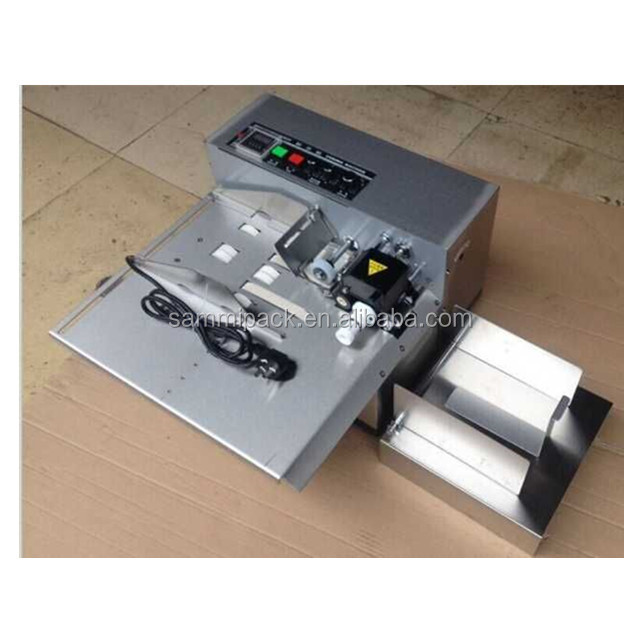 Heat stamp ribbon number expiry date coder printer batch coding machine for plastic bags