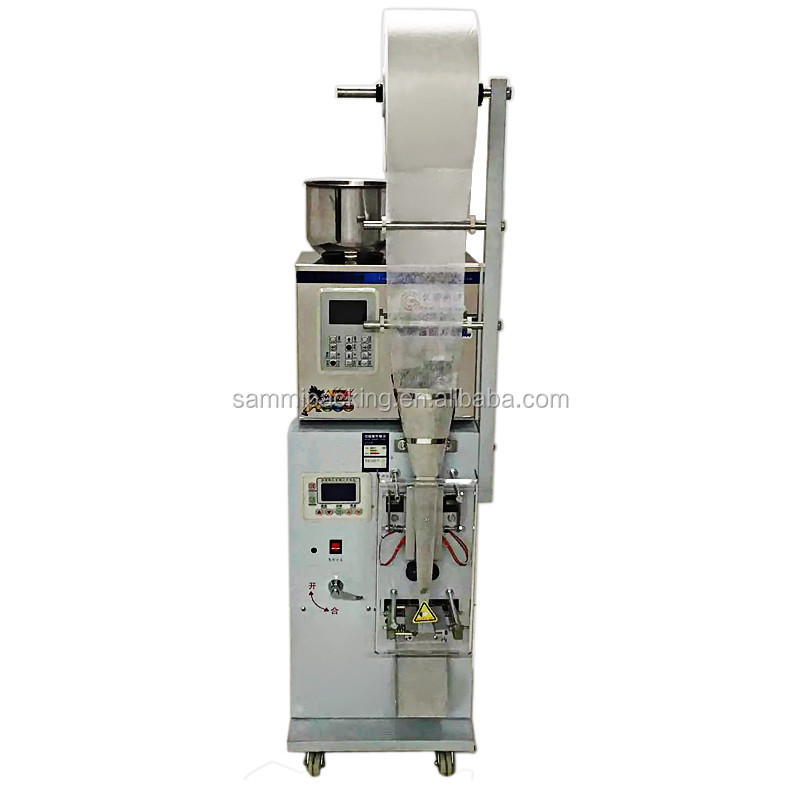 Full Automatic Weighing Chips Snacks Gummy Bears Candy Filling Packaging Machine Vffs Packing Machine