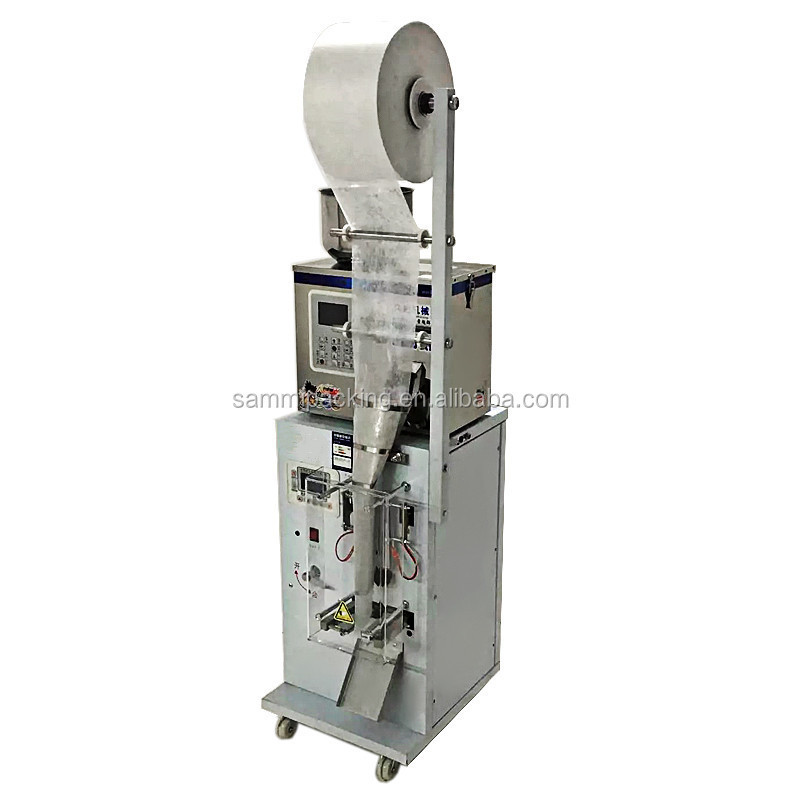 Full Automatic Weighing Chips Snacks Gummy Bears Candy Filling Packaging Machine Vffs Packing Machine