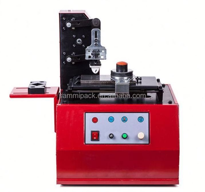 Fast speed flat pad pet plastic bottle box pad printing machine date batch expiry coding machine